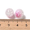 Duotone Spray Painted Crackle Acrylic Beads OACR-G029-02A-3