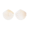 Carved Natural Freshwater Shell Pendants SHEL-T020-62C-3