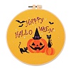 Halloween Themed DIY Embroidery Sets DIY-P021-A05-1
