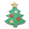 PU Leather Brooch JEWB-C004-01C-1