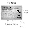 Rectangle 201 Stainless Steel Custom Blank Thermal Transfer Wallet Card DIY-WH0252-010-2