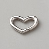 Sterling Silver Spring Gate Rings STER-WH0009-27P-1