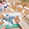 15Pcs 3 Styles Bamboo Handle Wool Paint Brush TOOL-OC0002-21-3