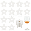 Paper Wine Glass Charms AJEW-WH0080-13B-1