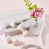 Gypsum with Cotton Cord Artificial Flower Core DIY-WH20007-36B-09-3