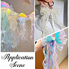 3 Rolls 3 Colors Polyester Organza Ribbon PAAG-CY0001-03B-4