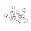 Tarnish Resistant 304 Stainless Steel Open Jump Rings STAS-H437-6x0.6mm-1