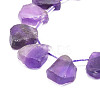 Natural Amethyst Beads Strands G-E569-R07-3