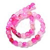 Natural Banded Agate Beads Strands G-G172-02B-3
