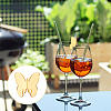 24Pcs Acrylic Wine Glass Charms AJEW-FG0003-46C-5