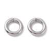Non-Tarnish 304 Stainless Steel Open Jump Rings STAS-C040-01B-P-3