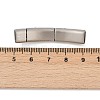 304 Stainless Steel Snap Lock Clasps STAS-U055-02D-P-3