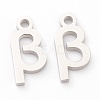 Non-Tarnish 304 Stainless Steel Charms STAS-G244-01B-1