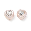 Baking Painted Acrylic & Rhinestone Beads RB-CBA19D7-02A-1