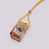Car Hanging Air Freshener Glass Bottles DJEW-WH0008-10D-2