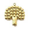 Ion Plating(IP) 304 Stainless Steel Pendants STAS-C115-01C-G-1