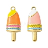 2Pcs 2 Colors 304 Stainless Steel Pendants STAS-CJ0003-50-1