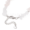 Natural Mixed Gemstone Chip Beaded Bracelest BJEW-JB12976-05-4