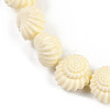 Synthetic Coral Carved Beads Strands CORA-I023-05A-02-3