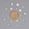 304 Stainless Steel Stamping Blank Tag Pendants Sets STAS-PH0007-01-6