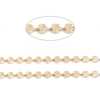 3.28 Feet Handmade PVD Vacuum Plating 304 Stainless Steel Link Chains X-CHS-M004-11G-1