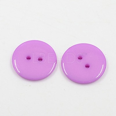 Acrylic Sewing Buttons X-BUTT-E084-C-M-1