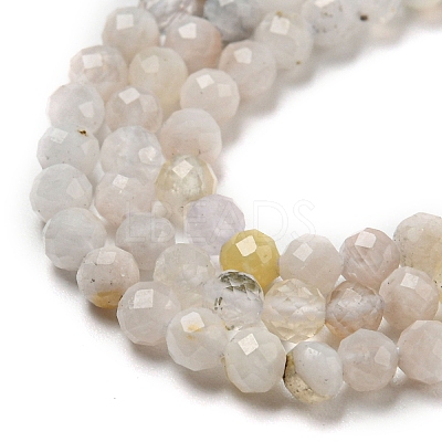 Natural Rainbow Moonstone Beads Strands X-G-A097-A02-03-1