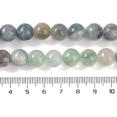 Natural Fluorite Beads Strands G-P530-B04-04-1
