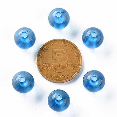 Transparent Acrylic Beads MACR-S370-A10mm-759-1