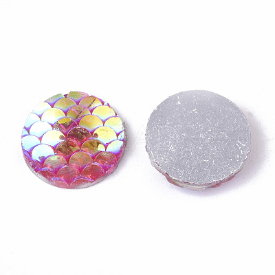 Resin Cabochons CRES-Q207-12mm-03-1