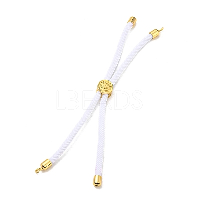 Nylon Cords Bracelet Makings Fit for Connector Charms AJEW-P116-01G-09-1