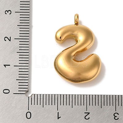 Ion Plating(IP) 304 Stainless Steel Pendants STAS-M017-08G-20-1
