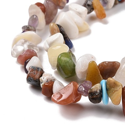 Natural Gemstone Beads Strands G-F328-26-1