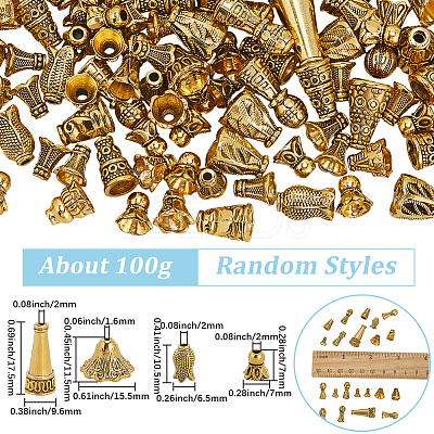 2 Sets DIY Jewelry Making Finding Kits FIND-SC0019-64AG-1