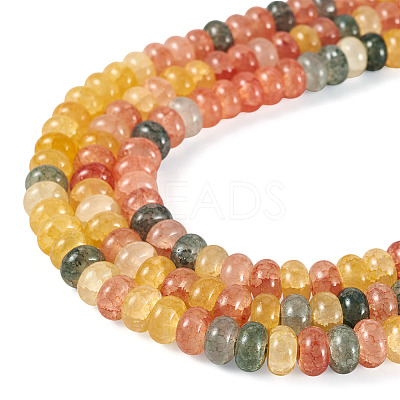 1 Strand Glass Beads Strands GLAA-TADJ0001-06G-1