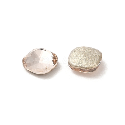 Glass Rhinestone Cabochons RGLA-P037-07A-D261-1