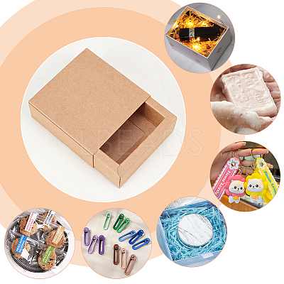 Kraft Paper Folding Box CON-BC0004-32A-A-1