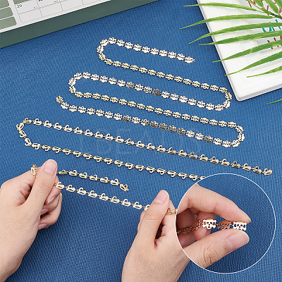 2M 2 Style Brass Link Chains CHC-AR0001-06-1