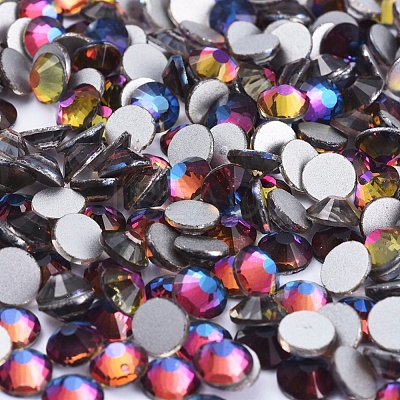 Glass Flat Back Rhinestone RGLA-C002-SS16-568-1