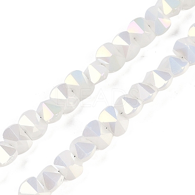 Electroplate Glass Beads Strands EGLA-B009-05A-12-1