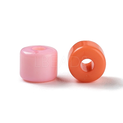 Opaque Acrylic Beads OACR-A027-12-1