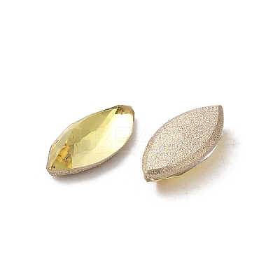 Glass Rhinestone Cabochons RGLA-P037-09A-D226-1
