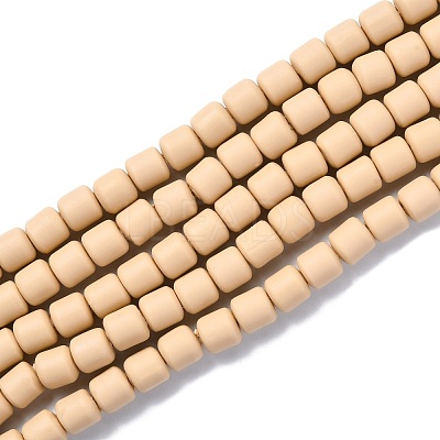 Handmade Polymer Clay Bead Strands X-CLAY-ZX006-01-203-1