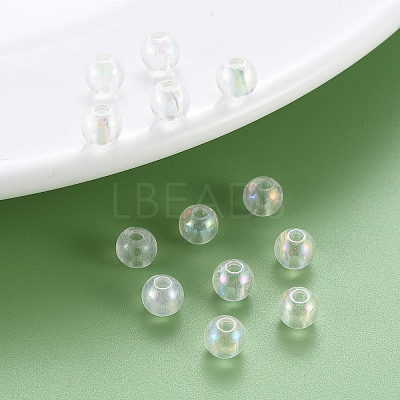 Transparent Acrylic Beads MACR-S370-B6mm-205-1