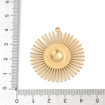 304 Stainless Steel Pendants STAS-C121-28G-1