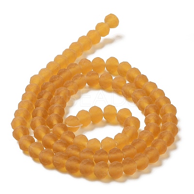 Transparent Glass Beads Strands EGLA-A034-T4mm-MD04-1