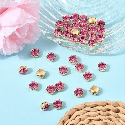 Preciosa&reg MAXIMA Crystal in Sew-On Cup X-PRC-SS39-70010-G-1