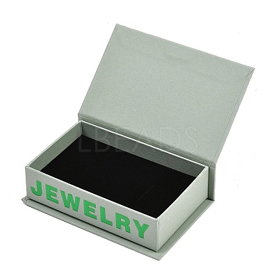 Words Printed Paper Jewelry Display Magnetic Cases CON-K015-04C-1