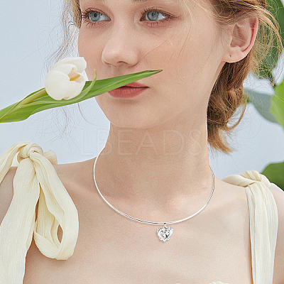 12Pcs 2 Colors Iron Choker Necklace Making NJEW-UN0001-84-1