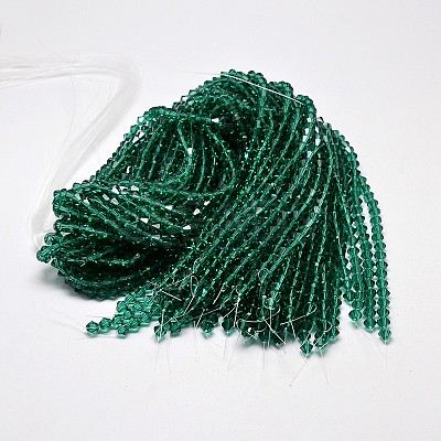 Imitation Austrian Crystal 5301 Bicone Beads X-GLAA-S026-6mm-08-1